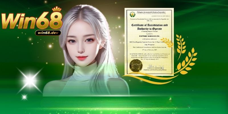 Giới thiệu Win68 với nhiều loại giấy phép