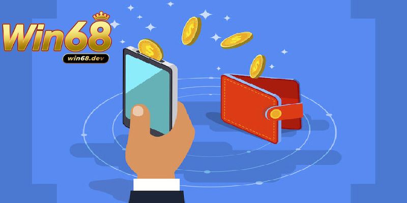 Từng bước rút tiền ở cổng game Win68